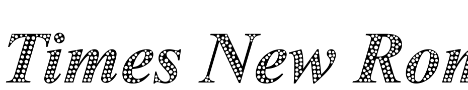 Times New Roman Ecofont Bold Italic Polices Telecharger